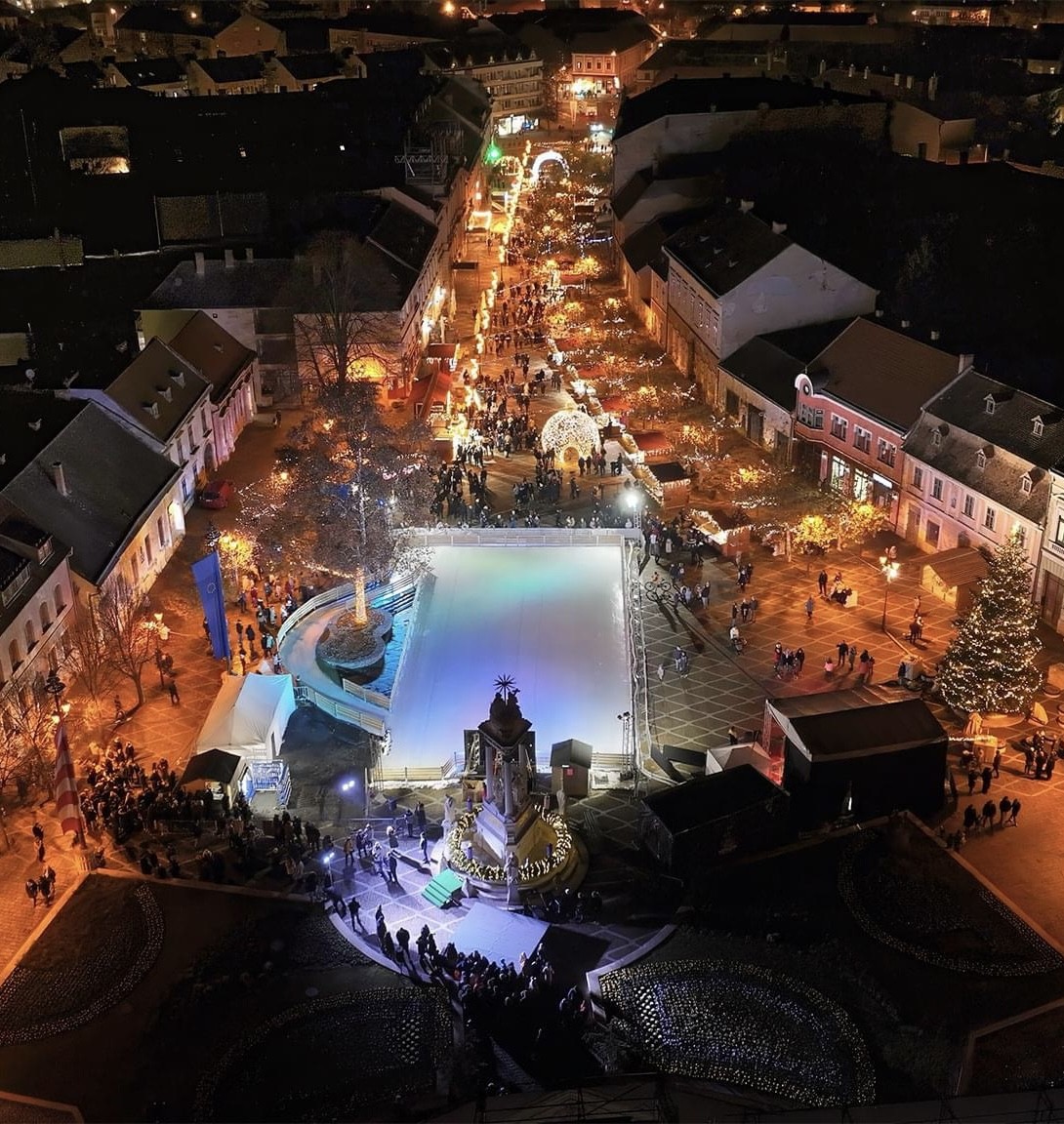 Korcsolyapálya Esztergom